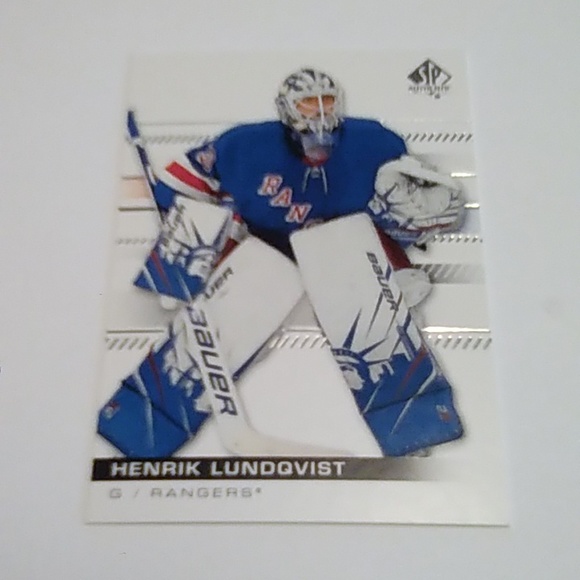 Henrik Lundqvist hockey cards / New York Rangers/ Hall of Fame 2023 / Goaltender - Picture 5 of 7